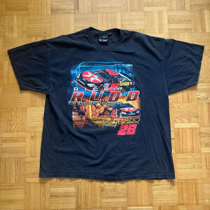 Vintage Ricky Rudd Nascar Chase Authentics double sided shirt Size XL